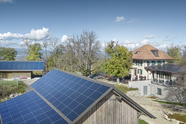 Die Lägern Hochwacht gewinnt den Schweizer Solarpreis 2022